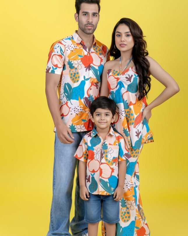 Marbella Couple And Son