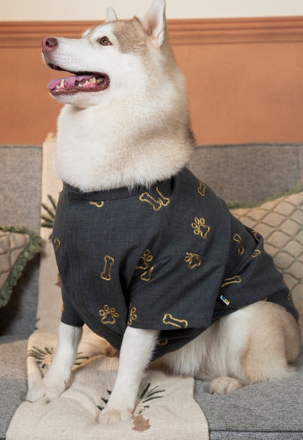 DESI DENIM DOG KURTA- GREY