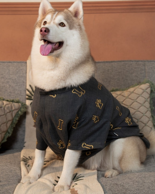 DESI DENIM DOG KURTA- GREY