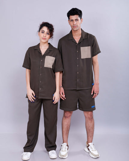Olive Camo Unisex Co-ord Duo