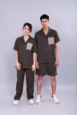 Olive Camo Unisex Co-ord Duo