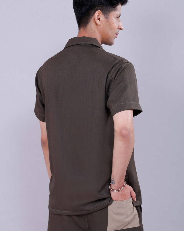 Olive Camo Co-ord Men Pants