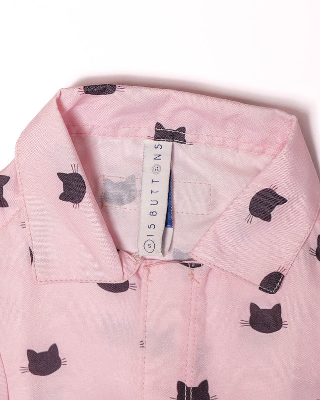 PURFECT PINK CAT SHIRT