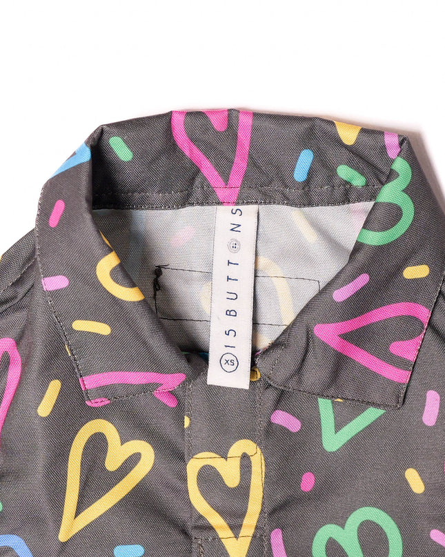 HEART BUZZ CAT SHIRT