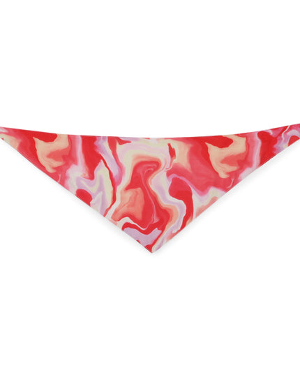 Pink Fluid Art Bandana