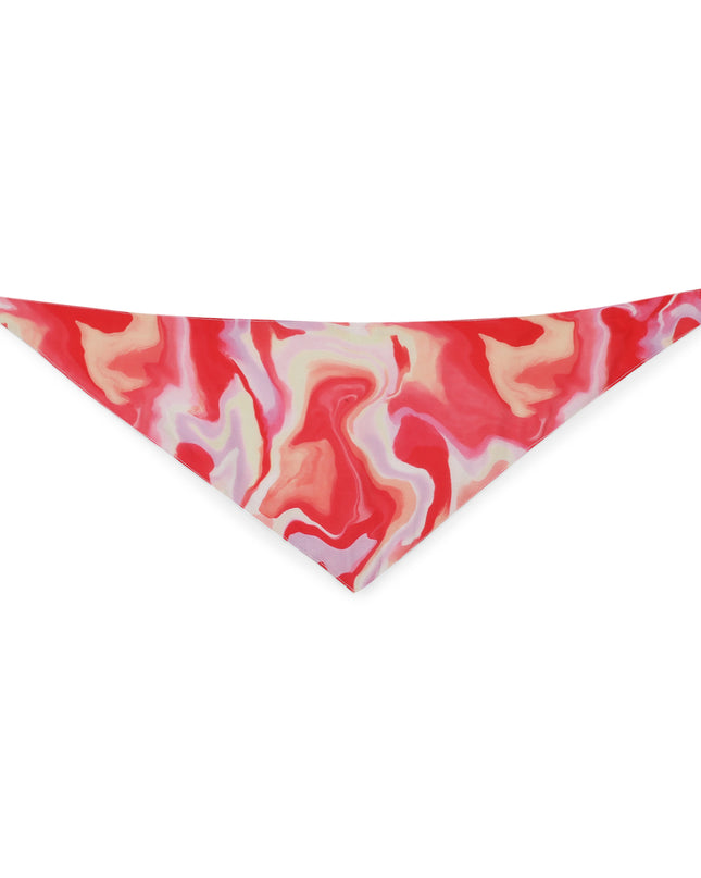 Pink Fluid Art Bandana