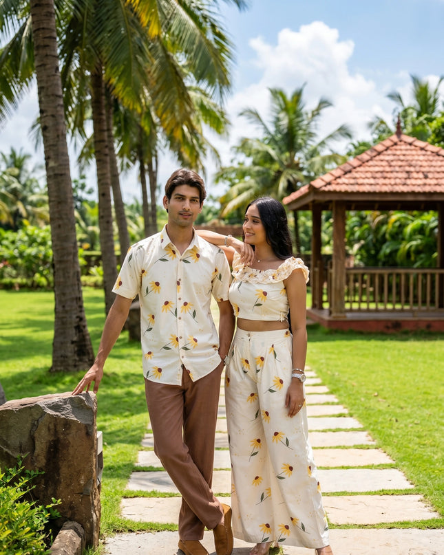 Sunflower Couple