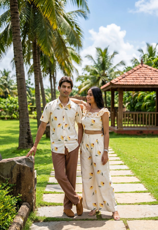 Sunflower Couple