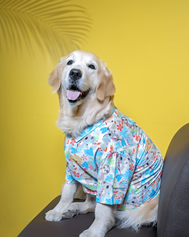 Tropical Koala Dog Shirt