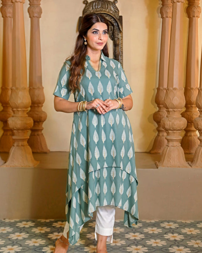 CANOPY LEAF FESTIVE WOMEN