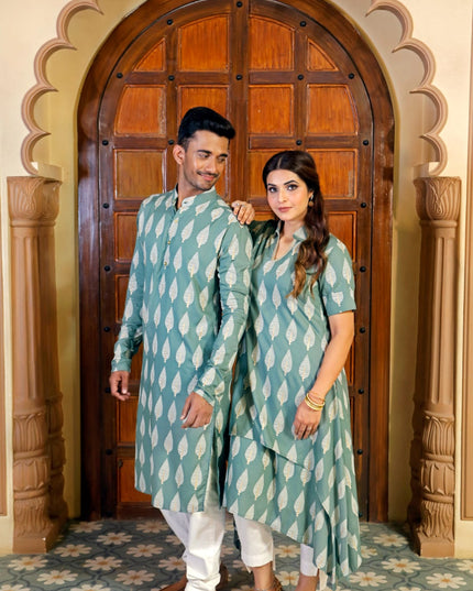 CANOPY LEAF FESTIVE COUPLE