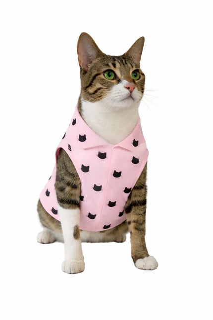 PURFECT PINK CAT SHIRT