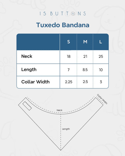 TUXEDO BANDANA