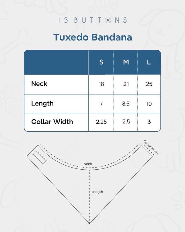 TUXEDO BANDANA