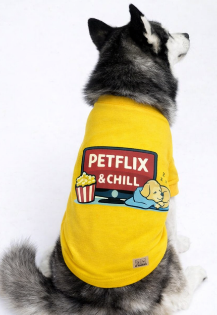 Petflix and Chill Tee
