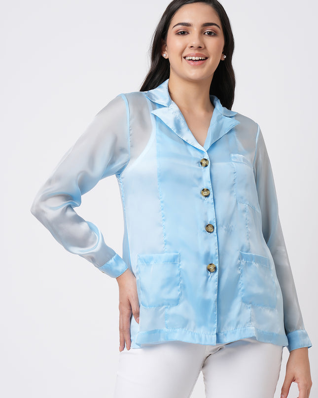 Organza Blazer