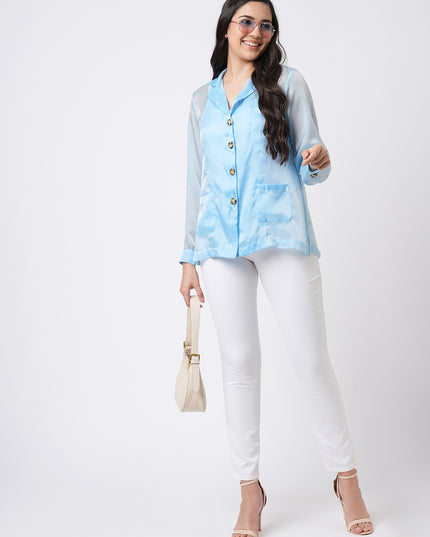 Organza Blazer
