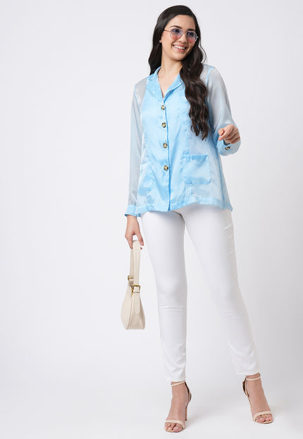 Organza Blazer