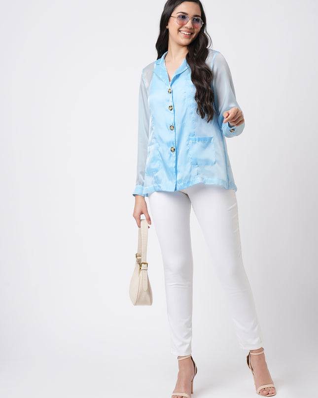 Organza Blazer