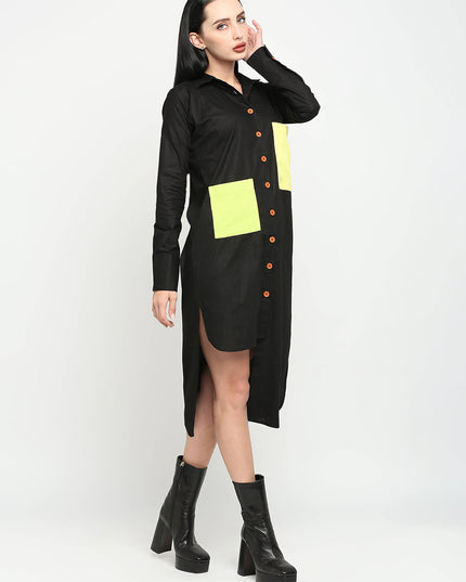 LITT Black Shirt Dress