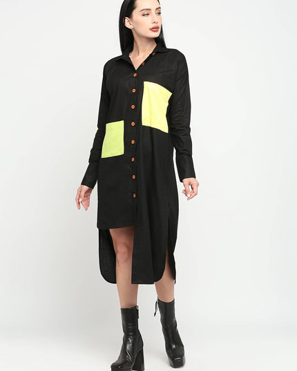 LITT Black Shirt Dress