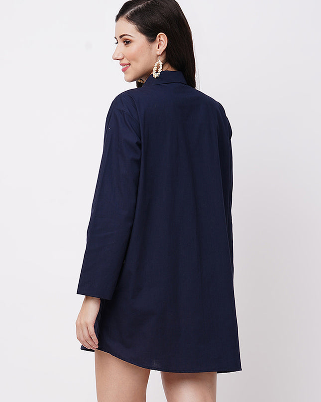 Teddy Shirt Dress