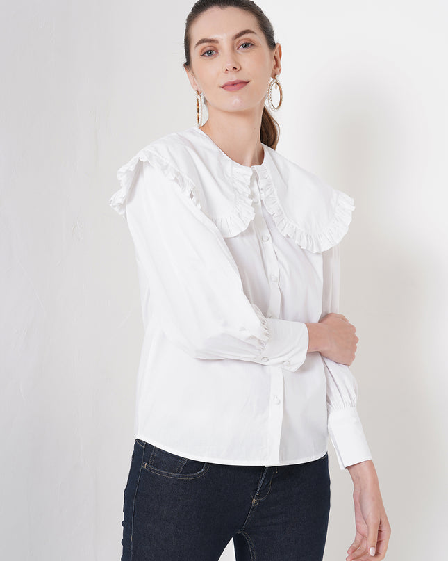 Baby Doll Collar Shirt