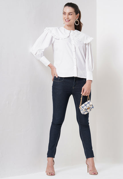 Baby Doll Collar Shirt