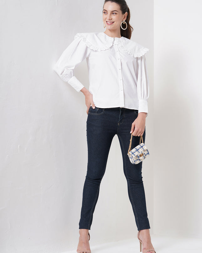Baby Doll Collar Shirt
