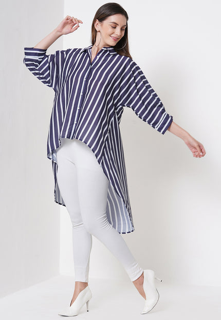 Kaftan Striped Shirt