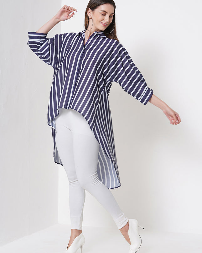 Kaftan Striped Shirt