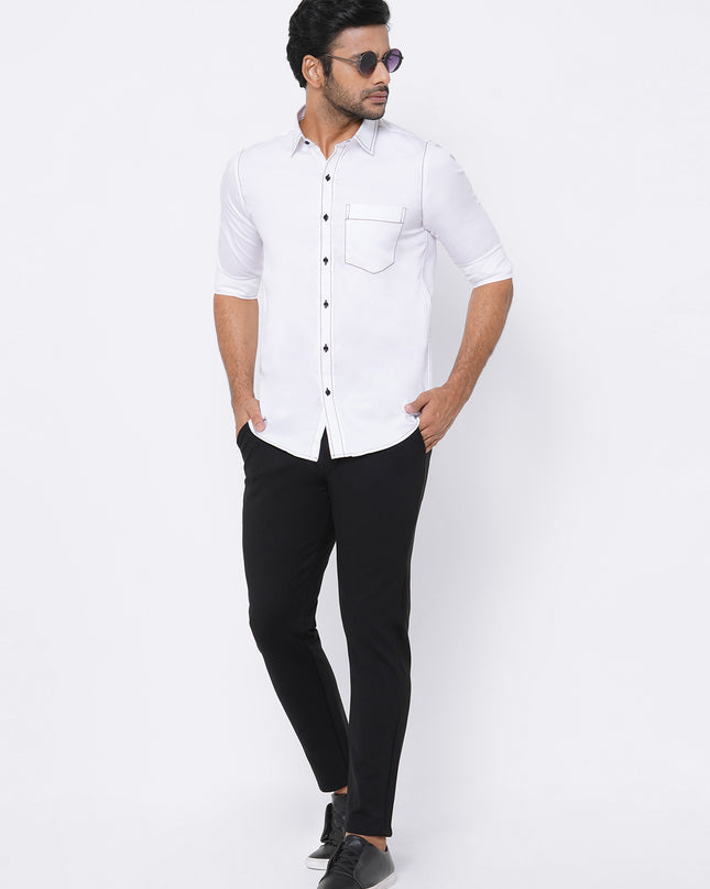 White Outline