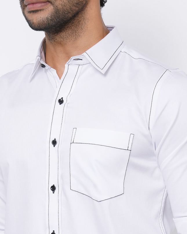 White Outline